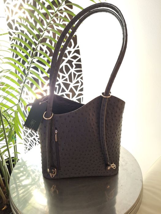 Mala de senhora em pele