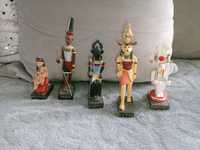 Figury egipskie 5 sztuk