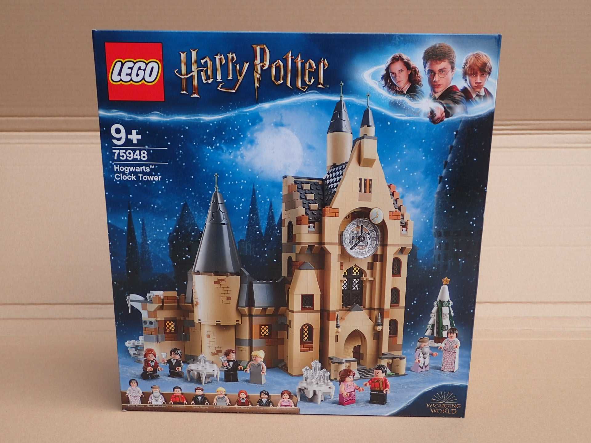 nowe klocki LEGO 75948 Harry Potter - Wieża zegarowa na Hogwarcie