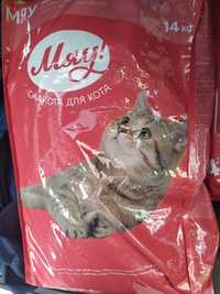 Сухий корм Мяу для котиків. 14 кг