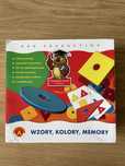 Gra edukacyjna Wzory, memory, kolory Alexander
