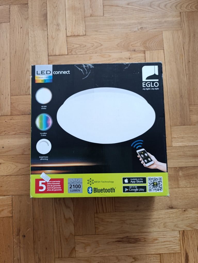 Lampa natynkowa plafon LED Bluetooth connect