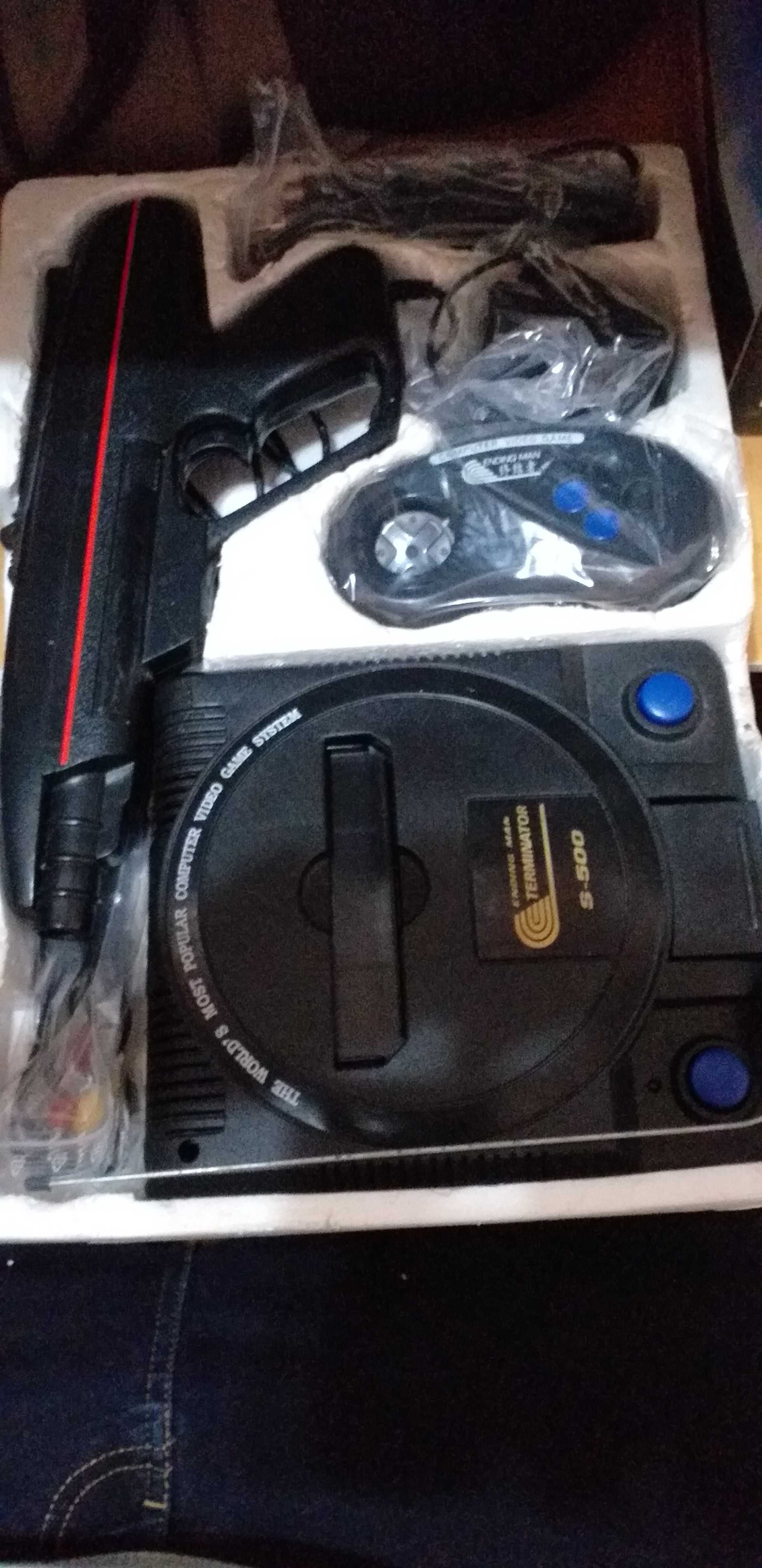 Consola jogos cassetes antigas