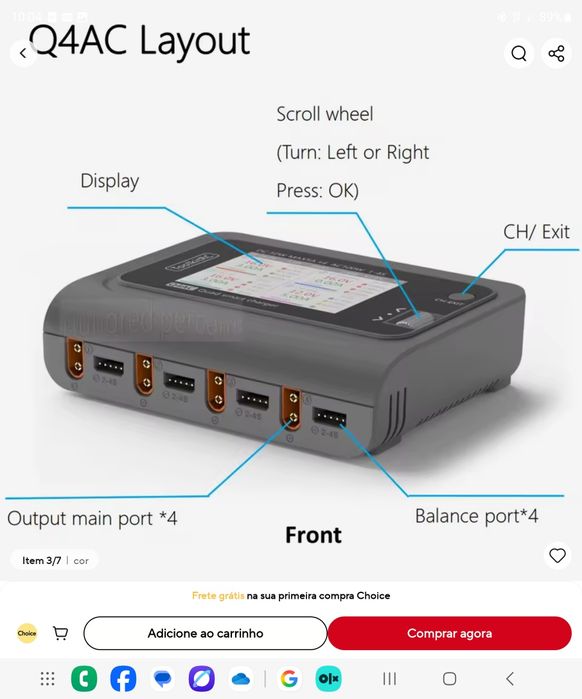 Carregador inteligente