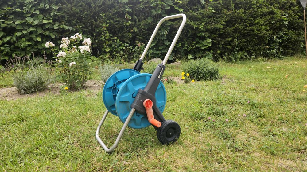 Wózek na wąż ogrodowy Gardena- kołowrotek