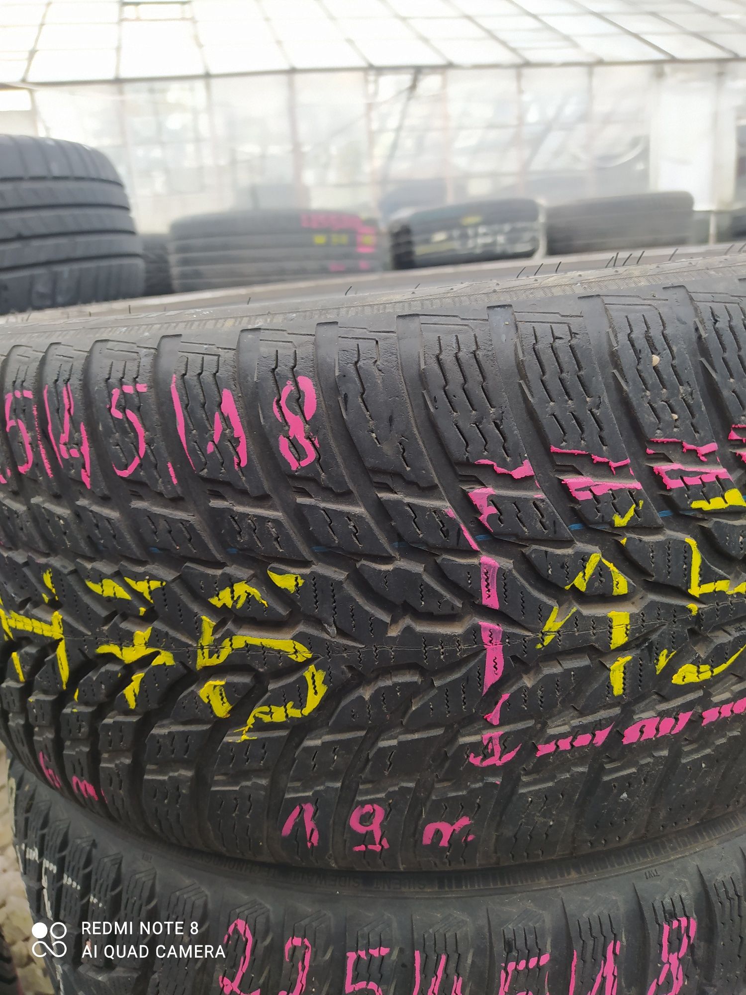 H76 225/45/18 95 v 1 sztuka Nokian tires WR snowproof