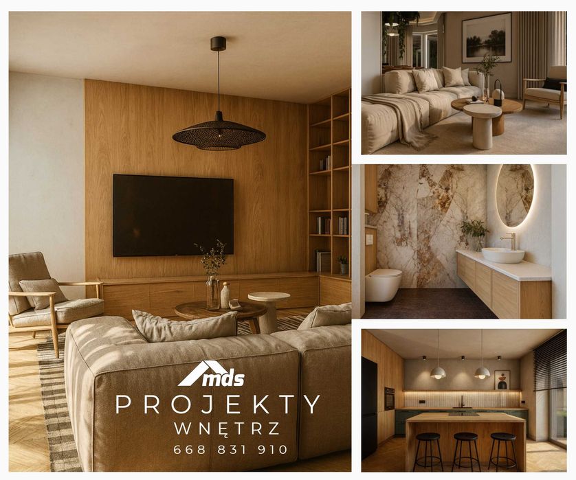 Projektowanie wnętrz - Piaseczno, Warszawa