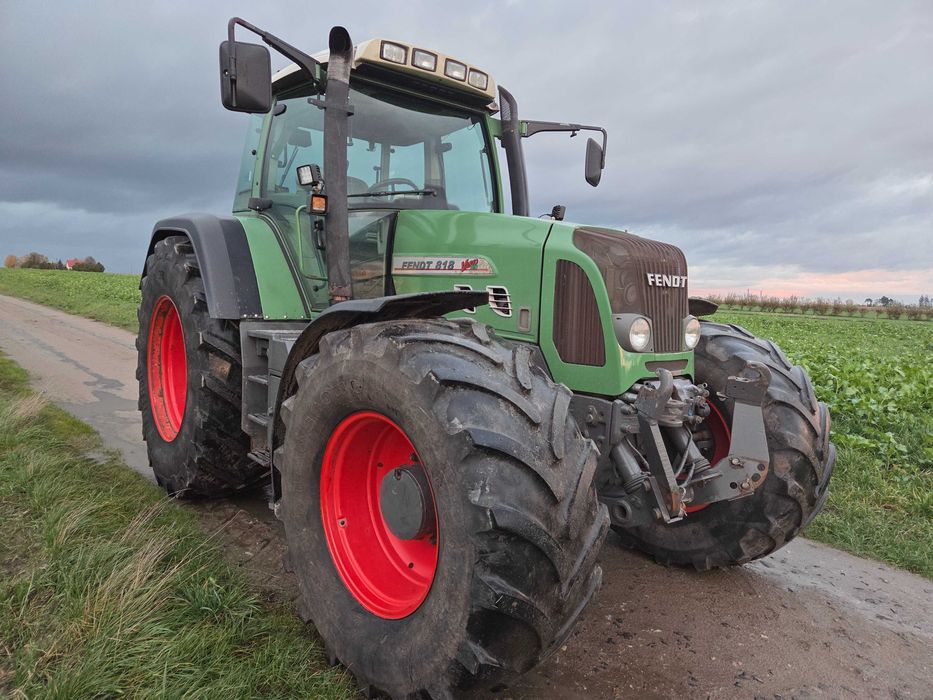 Fendt 818 vario Tms z Niemiec case john deere new holland