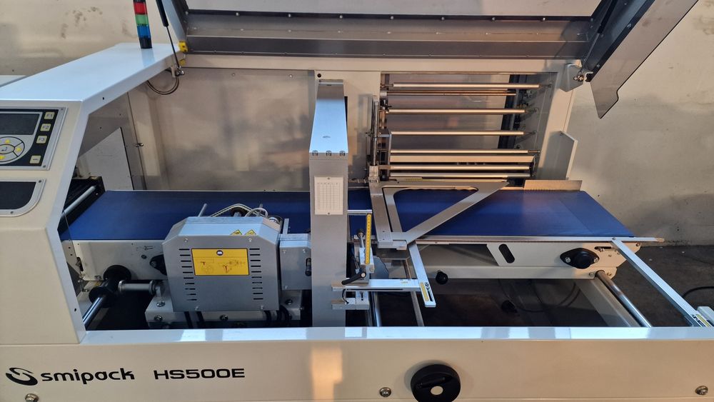 Smipack HS500E + tunel T452 + transporter GH2000/400