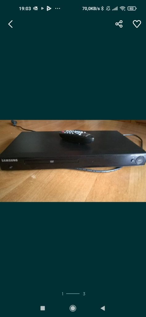 Leitor de DVD Samsung P191
