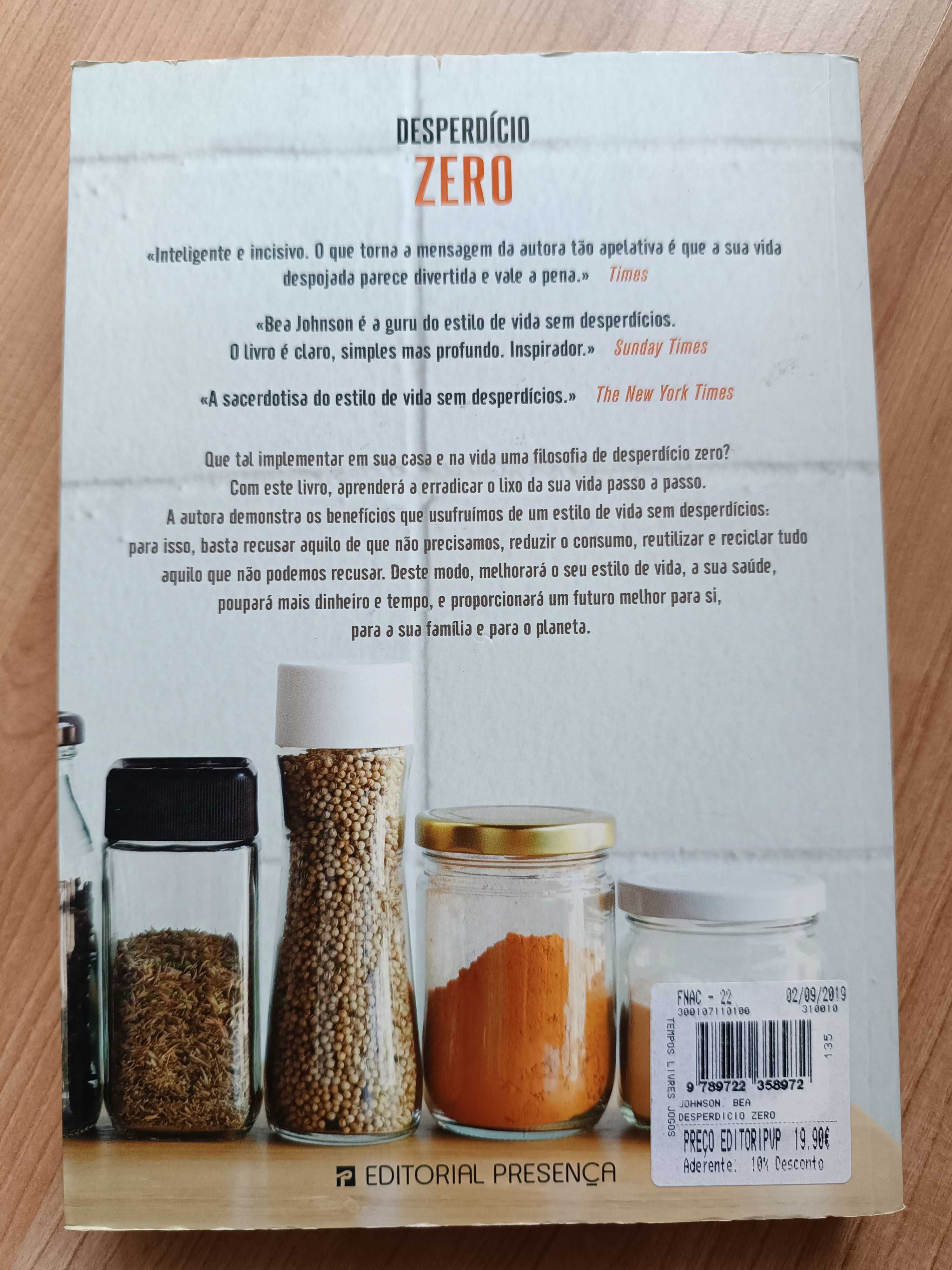 Livro Desperdício Zero