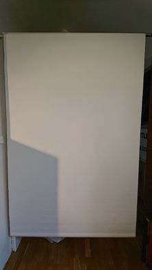 Roleta okienna biała 120 cm