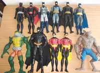 Figuras DC - Batman, Robin, Killer Croc e Man-Bat