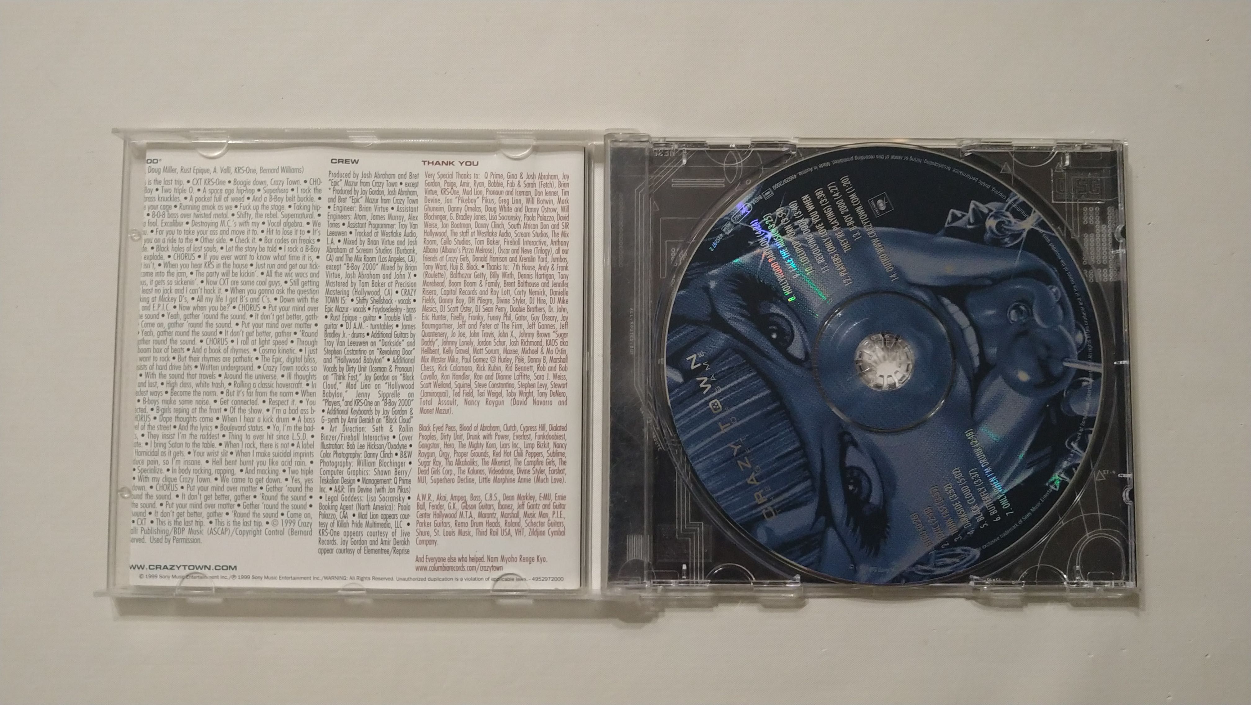 Crazy Town - The gift of game - Tenho vários CDs anunciados