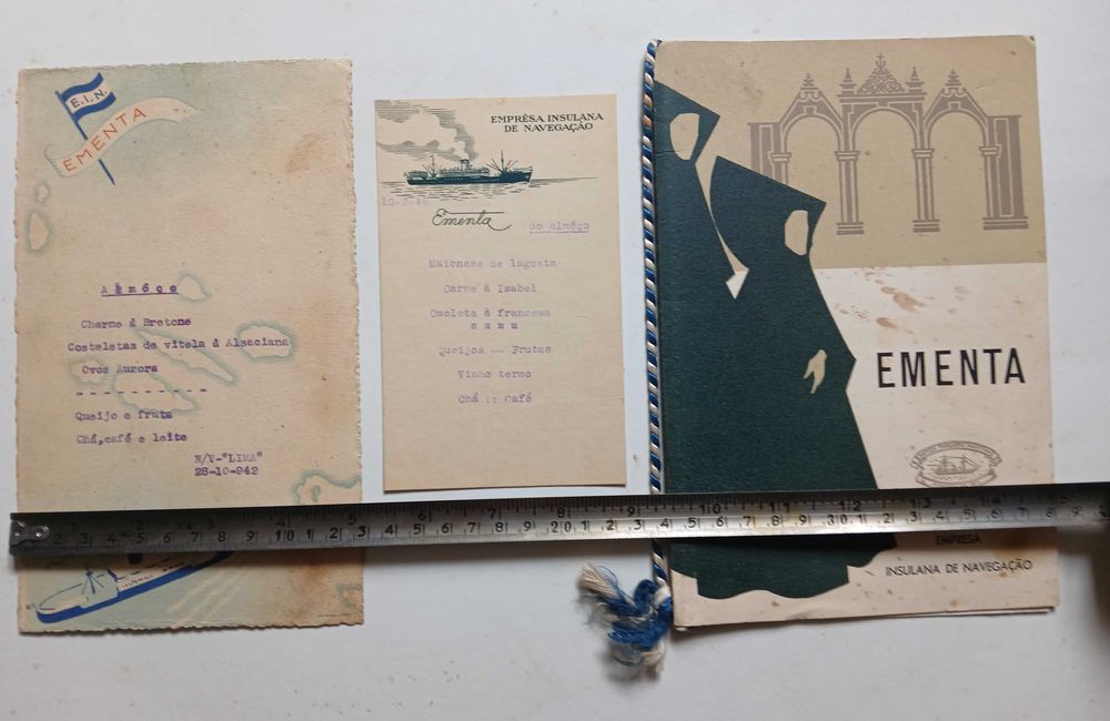 Empresa Insulana de Navegação - documentos alguns únicos