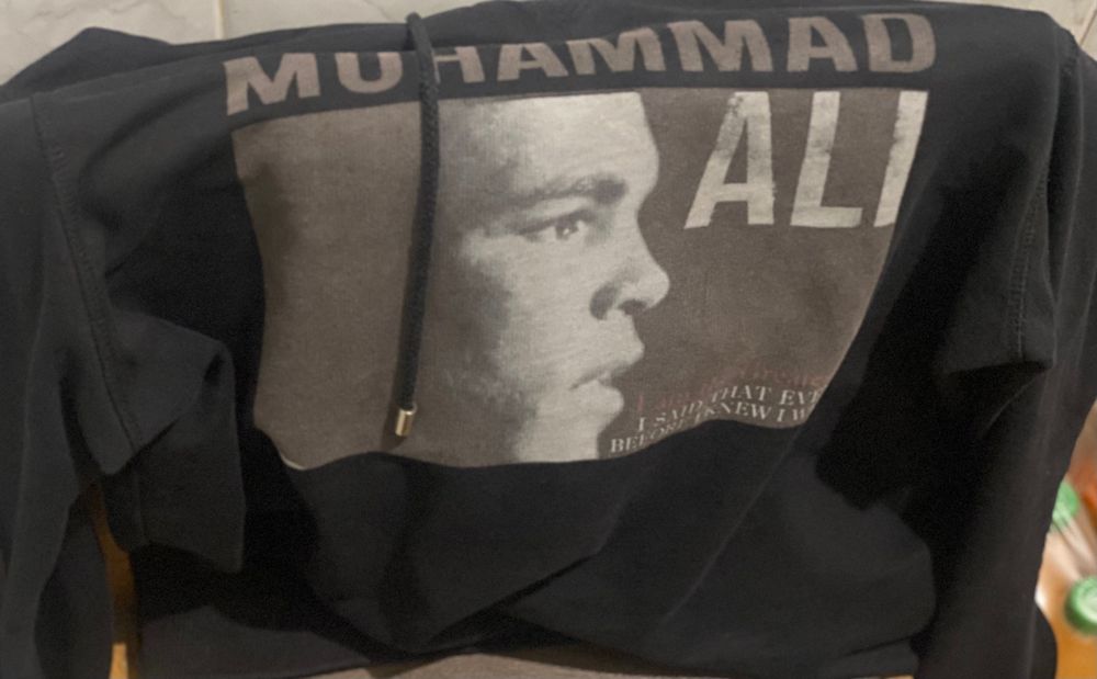 Толстовка Мухаммед Алі Dolce & Gabbana з капюшоном