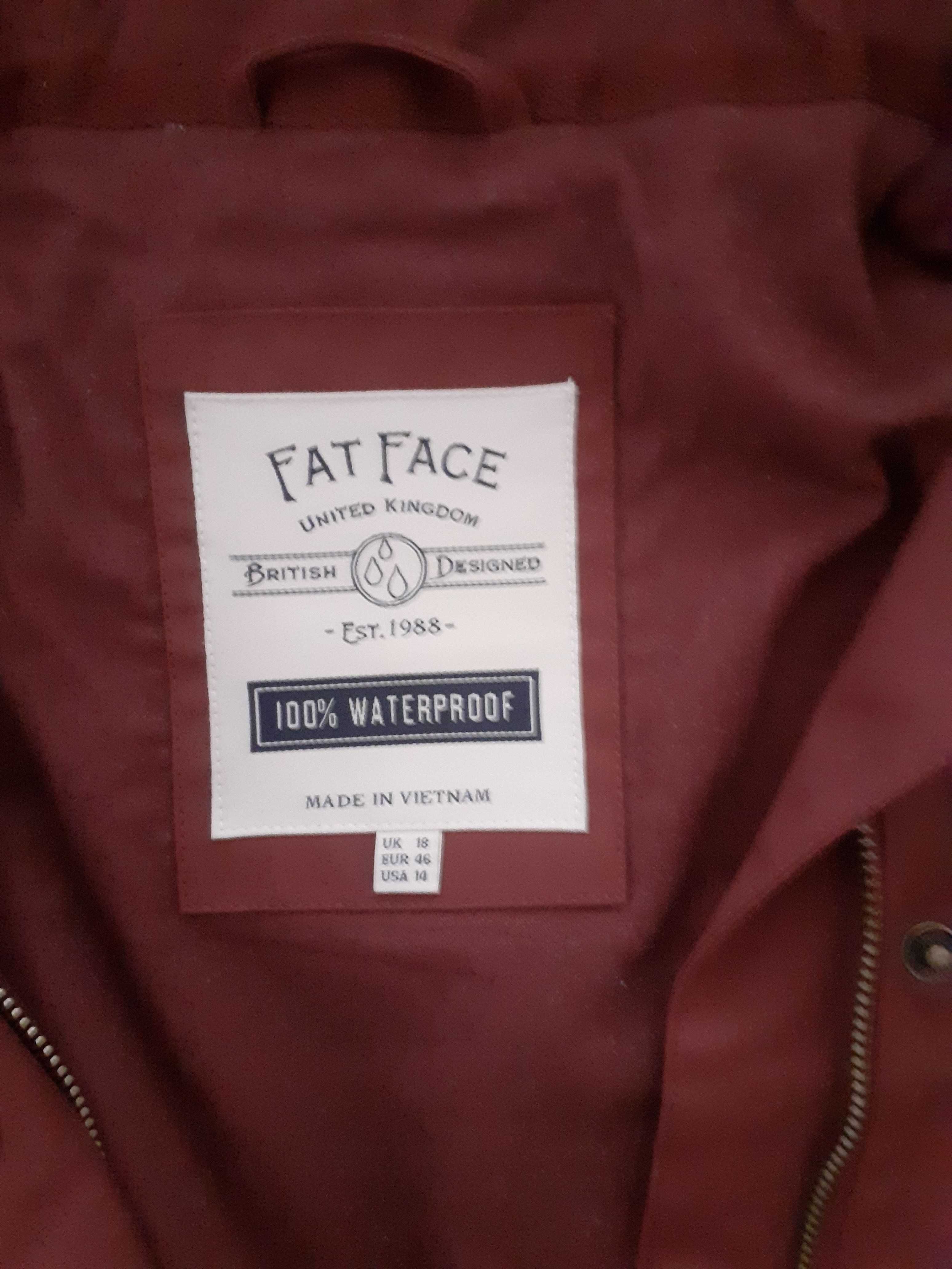 куртка женская водонепроницаемая Fat Face новая р. 54 - 56