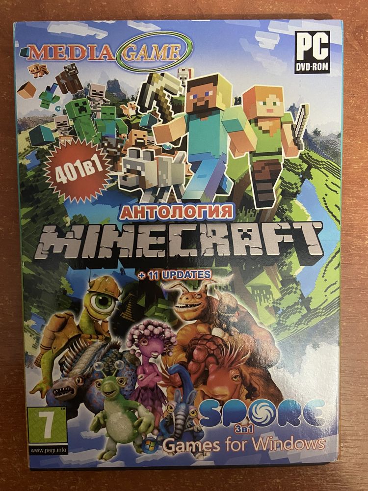 Minecraft диск