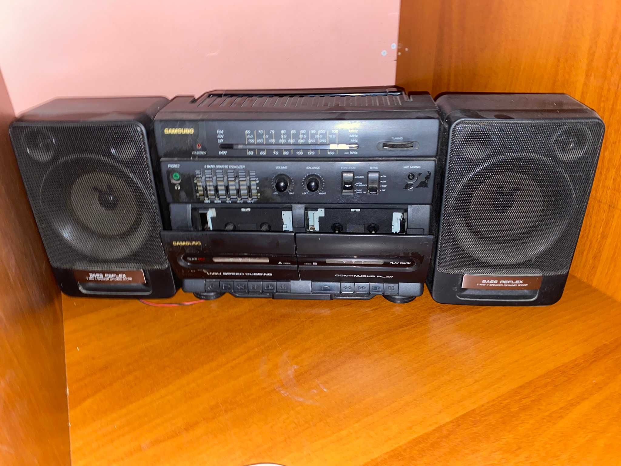 Radiomagnetofon Samsung PD-550 zabytek, retro