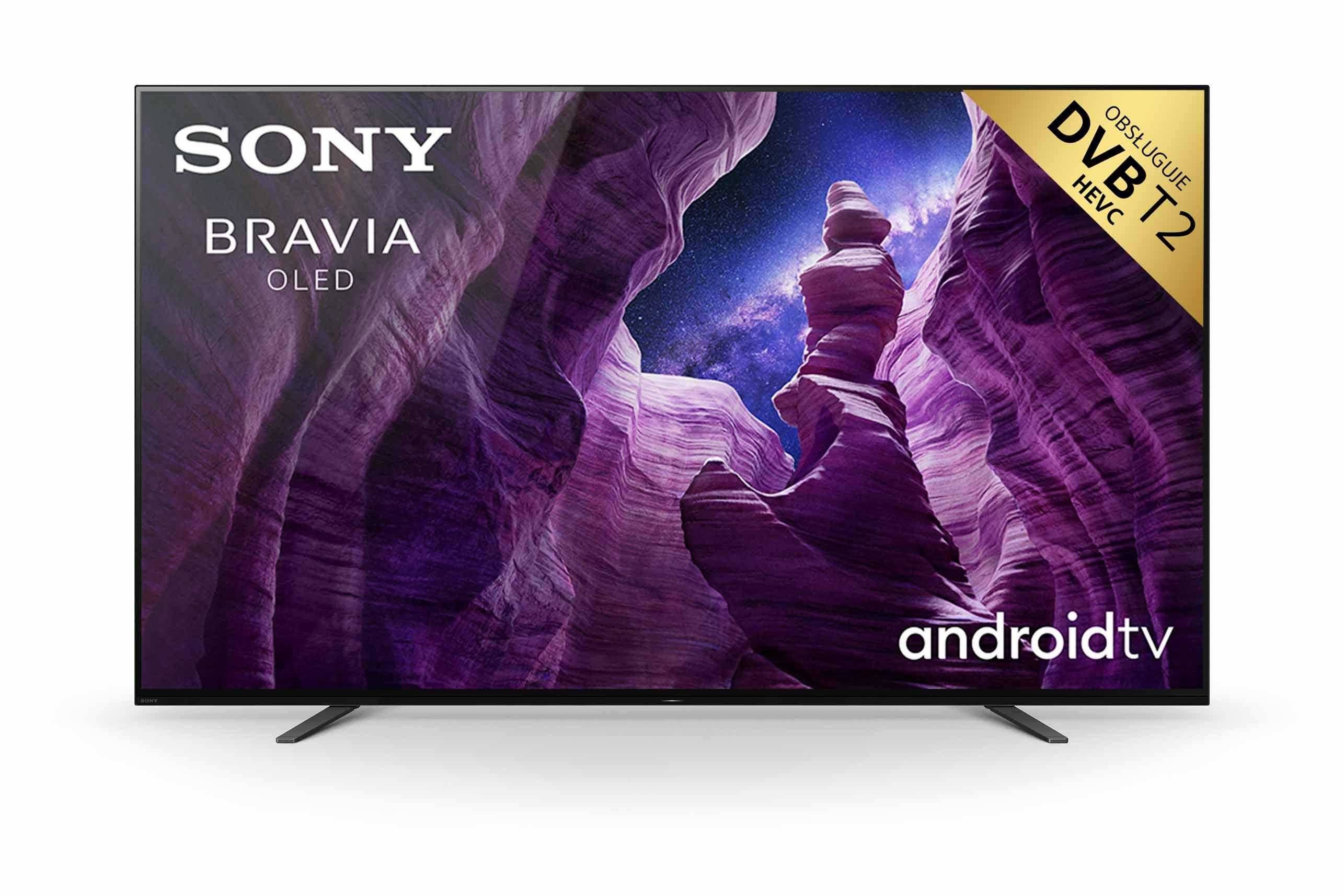Telewizor Smart TV 55" OLED Sony KE-55A8 Android TV 4K UHD 120Hz HDR10