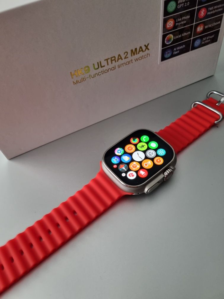 Smartwatch Hk9 Ultra 2 Max Rozmowy MENU PL