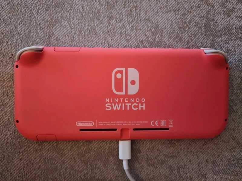 Nintendo Switch Lite 32gb Coral + Bolsa Original