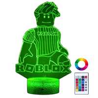 Lampka Nocna Biurkowa dla Dzieci Gra Roblox Podświetlana 16 LED