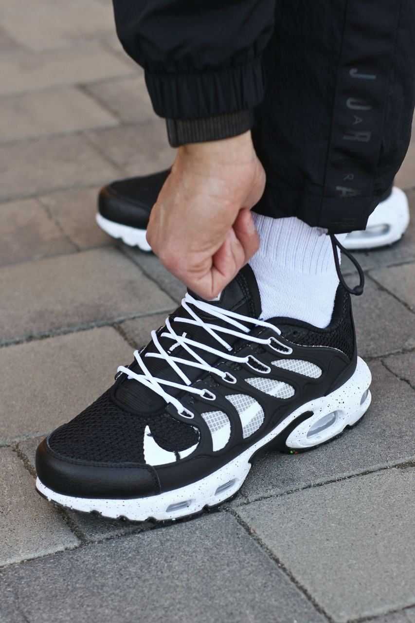Чоловічі кросівки Nike Air Max TN Terrascape Plus чорний з білим #1043
