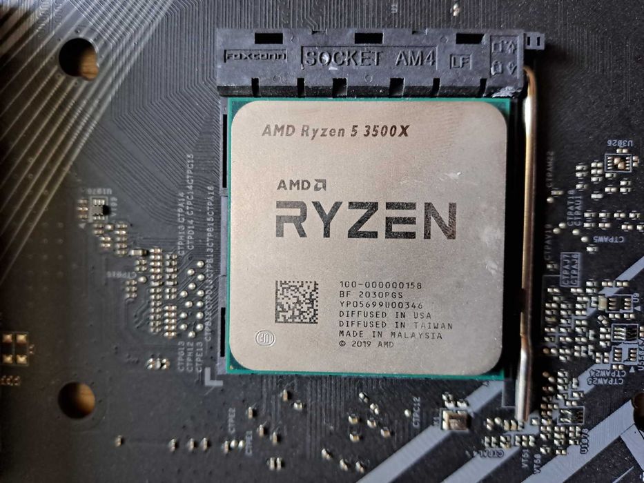 Fatal1ty X470 Gaming K4 + Процесор AMD Ryzen 5 3500X 3.6 GHz 32 MB