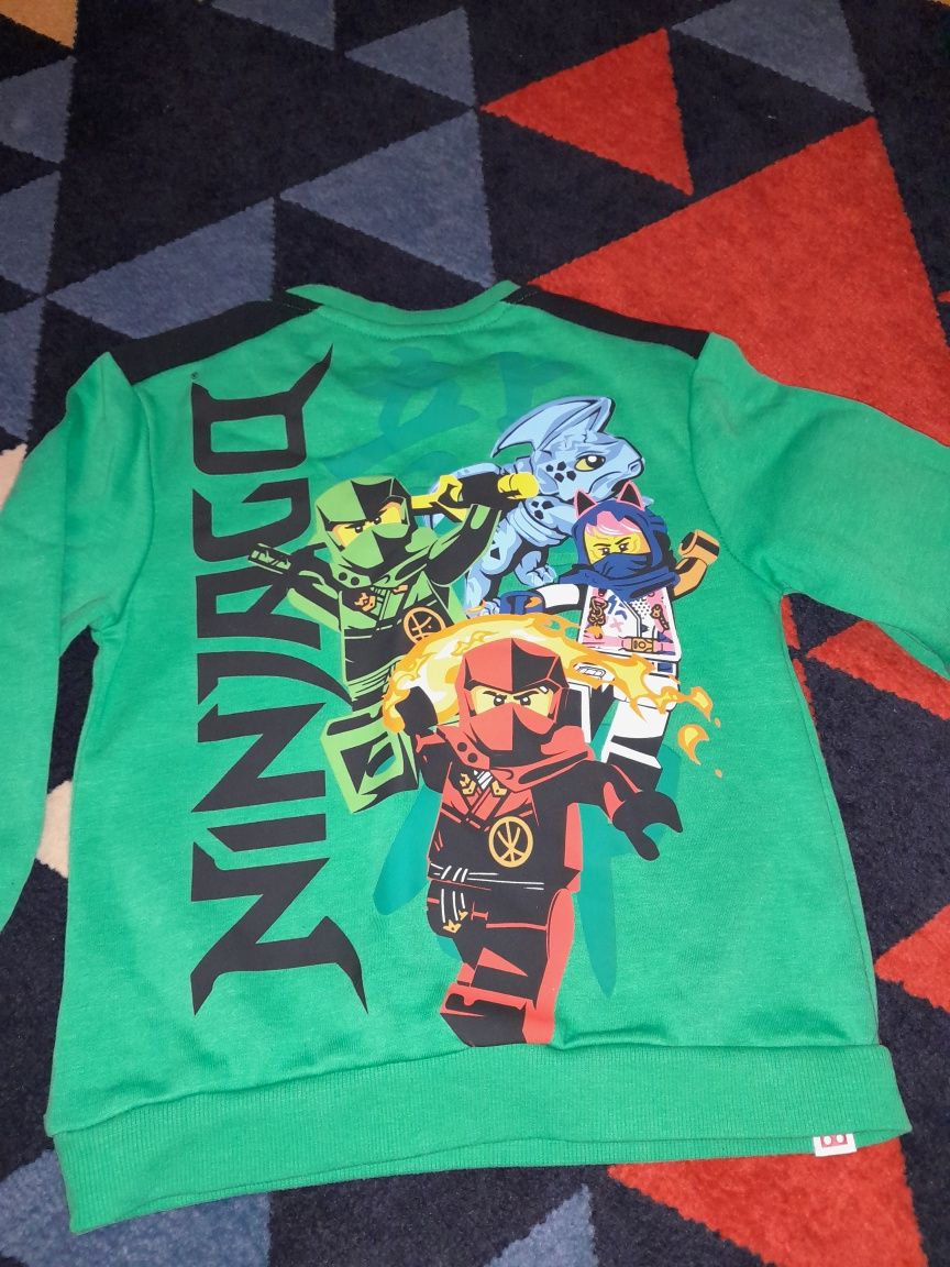 Bawełniana Bluza Ninjago rozm 122.