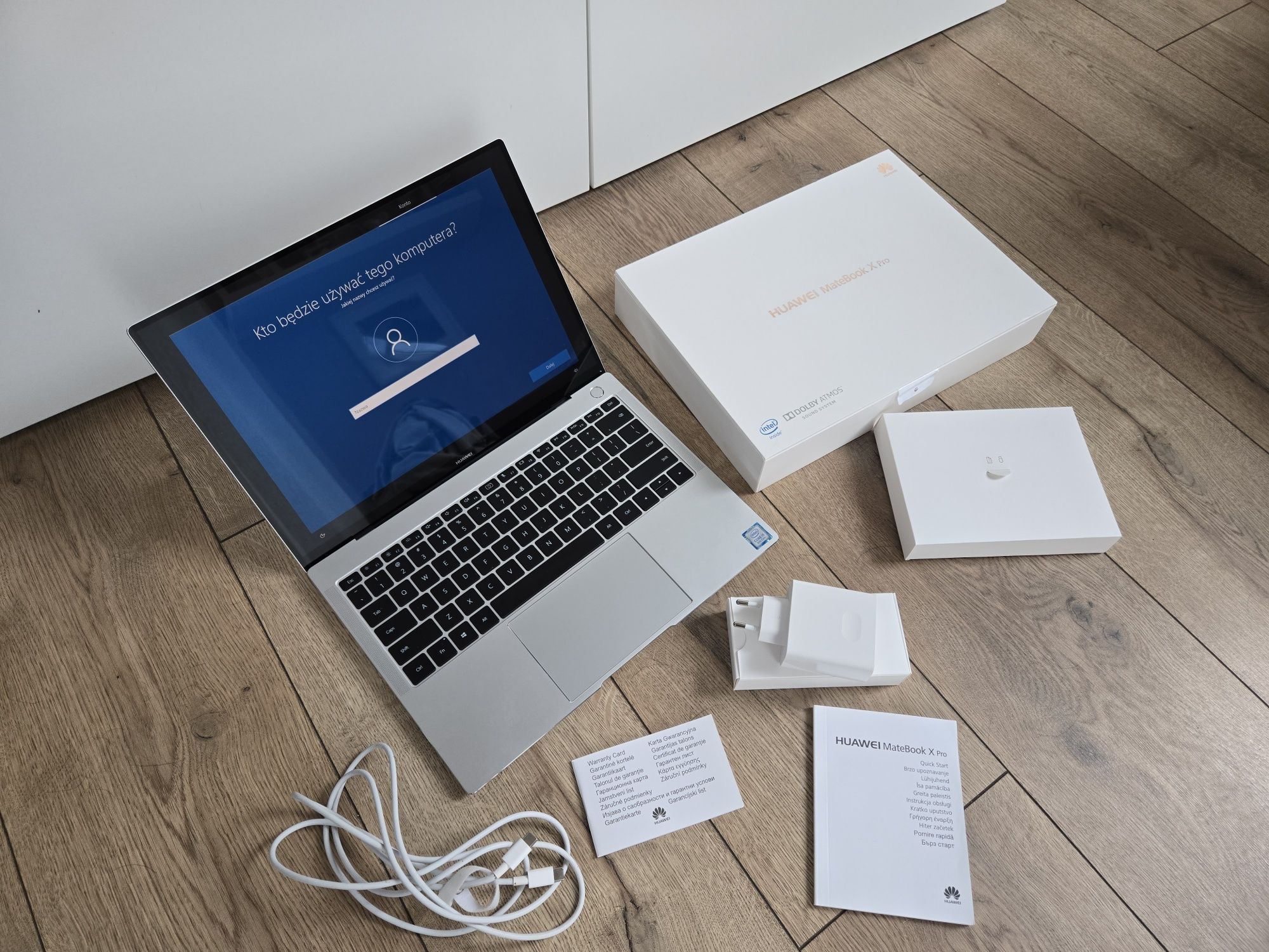 Świetny Huawei MateBook X Pro dotyk Idealny Komplet