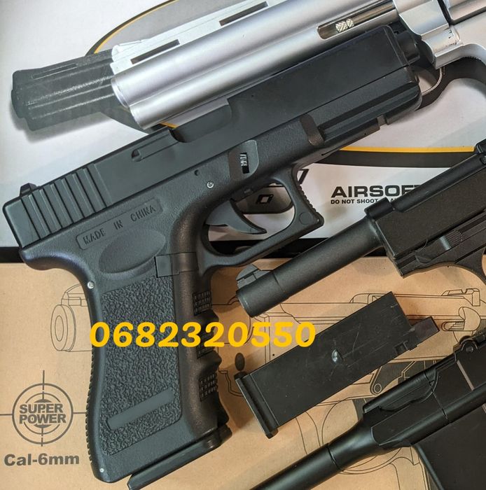 Іграшковий Глок ZM17 глок на пульках пістолет на пульках