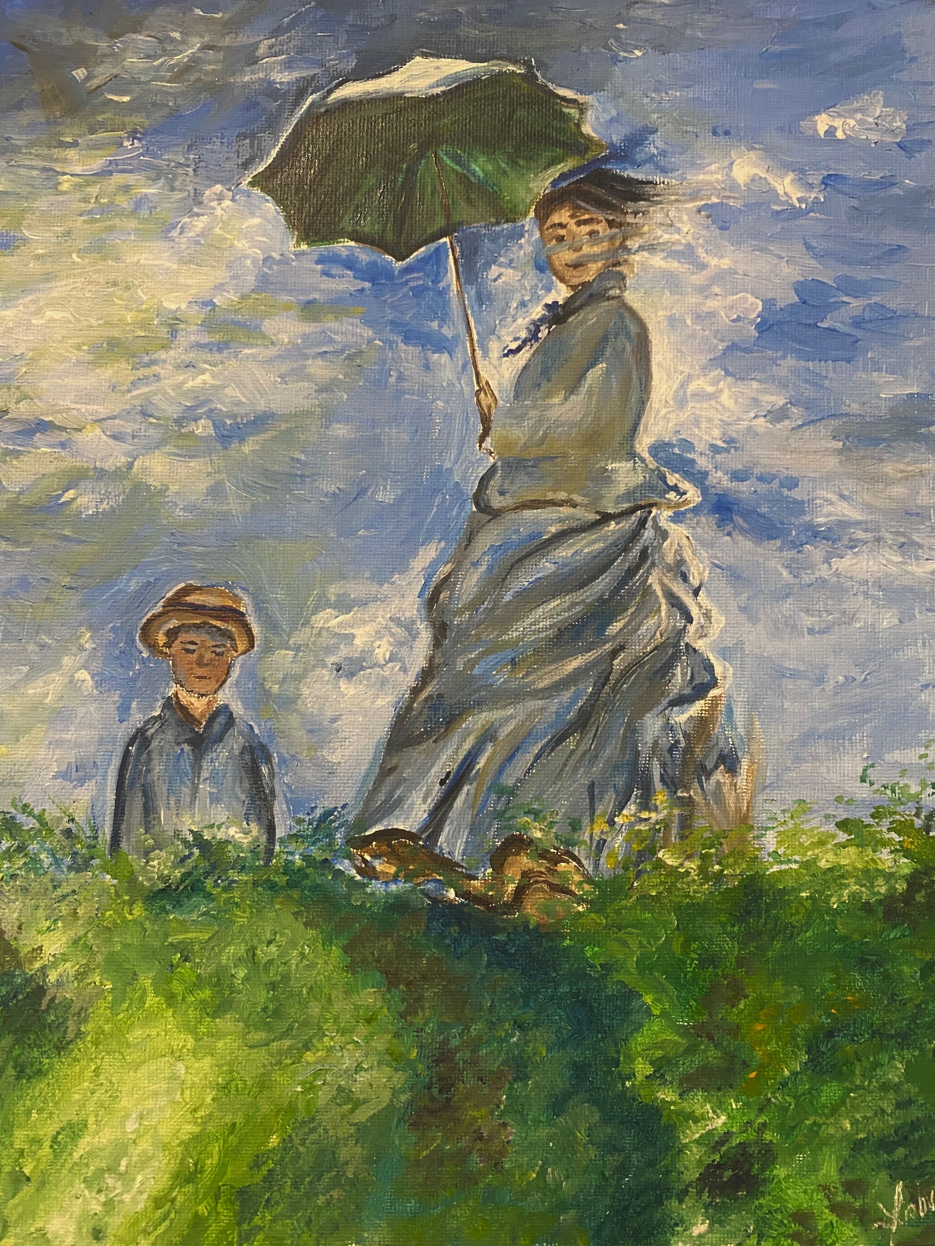 Obraz Claude Monet malowany