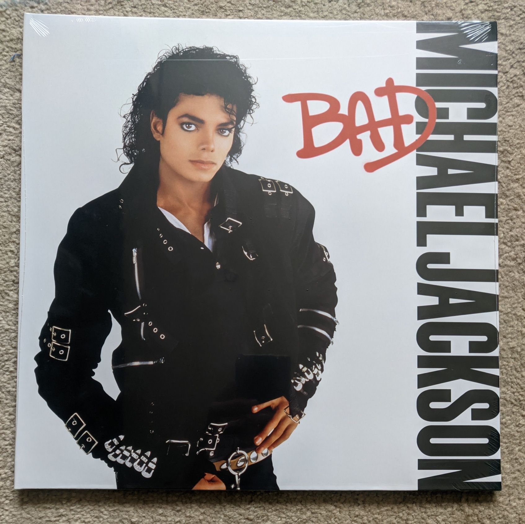 Виниловая пластинка Michael Jackson "Bad" 1987/2015.