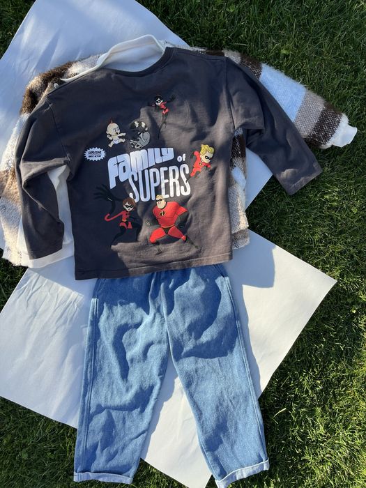 Бомбер джинси набір костюм на хлопчика