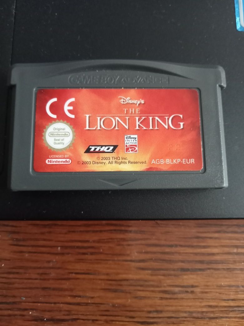 nintendo game boy advance- lion king.