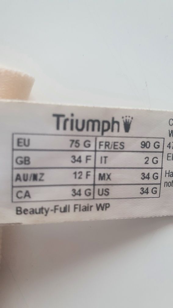 Biustonosz Triumph 75G