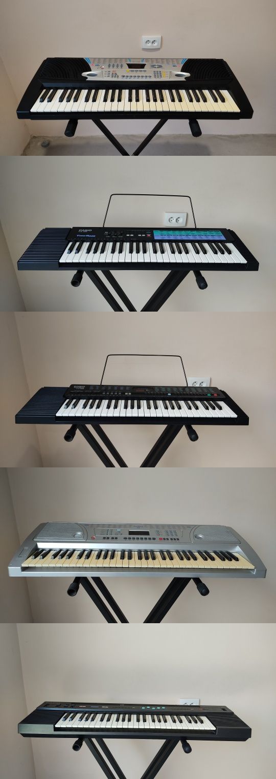 Синтезатори Yamaha PSR Casio Bontempi CAemon Technics Clifton Клавішні