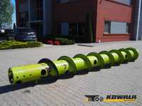 Claas V1200, 529, walec wciągający, lewy ślimak, heder vario
