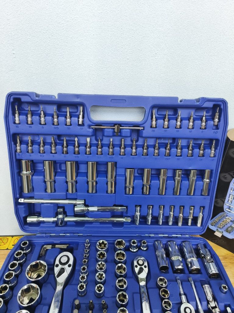Mala de ferramentas 172pcs Chrome Vanádio Ftools