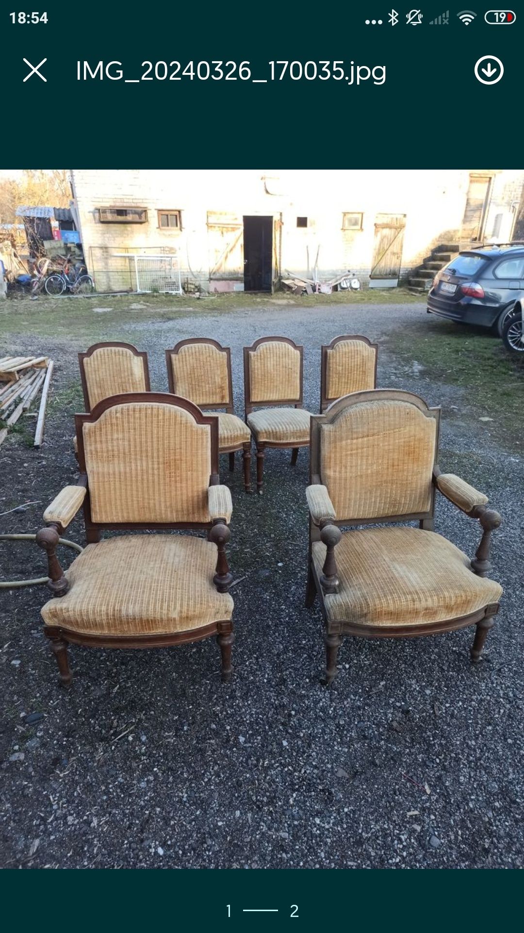 Stare polskie fotele