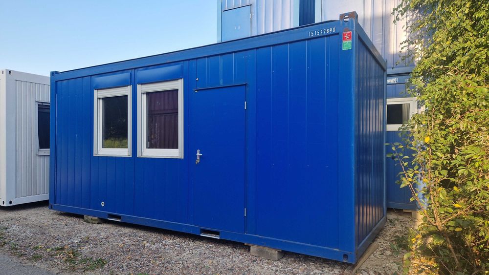 Funkcjonalny Kontener Biurowy – Twój Mobilny domek! Stan - Jak Nowy