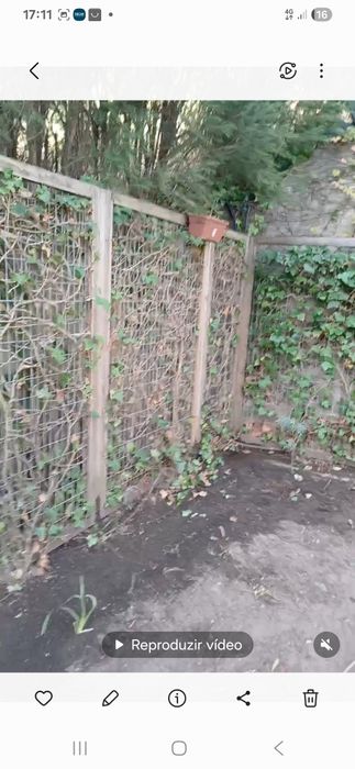 Painel  cerca jardim