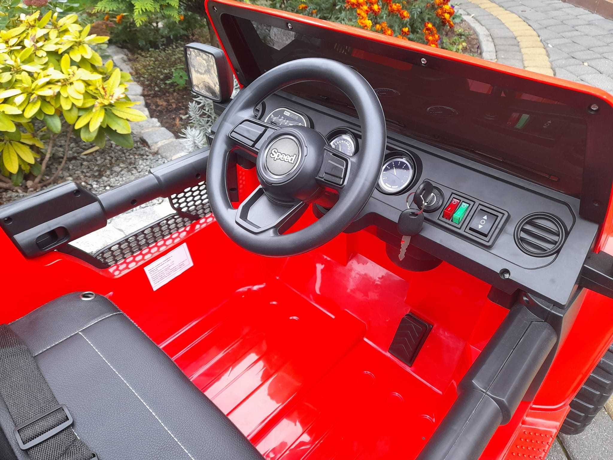 Duży Jeep na akumulator 4x4. Nowy!