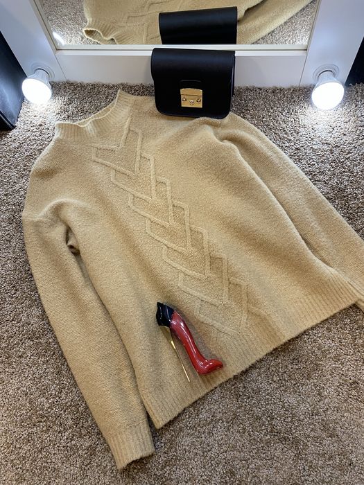 Шерстяні светри гольфи оверсайз рубчик H&M George Zara Mango Pull&bear