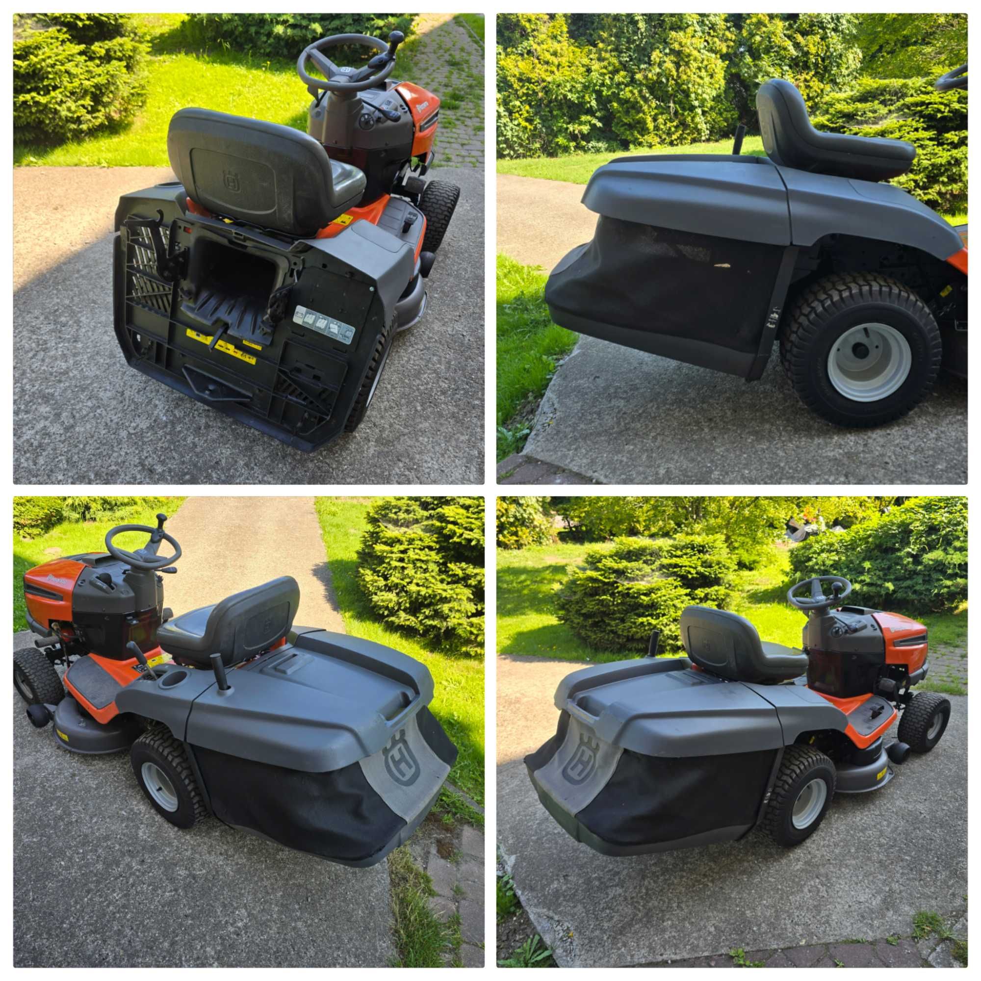 Traktorek kosiarka Husqvarna TC138 15.5KM B&S pompa / hydro 2020/21