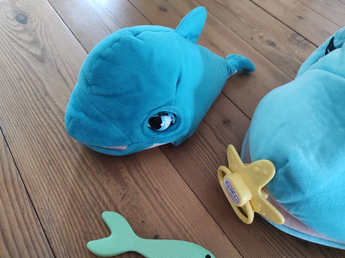 Toys Delfinek Blu Blu, Holly, zabawka dźwiękowa interaktywna pluszaki