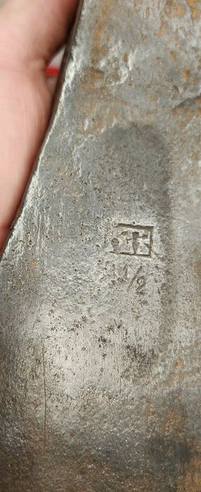 Zabytkowa Szwedzka siekiera 1 1/2
