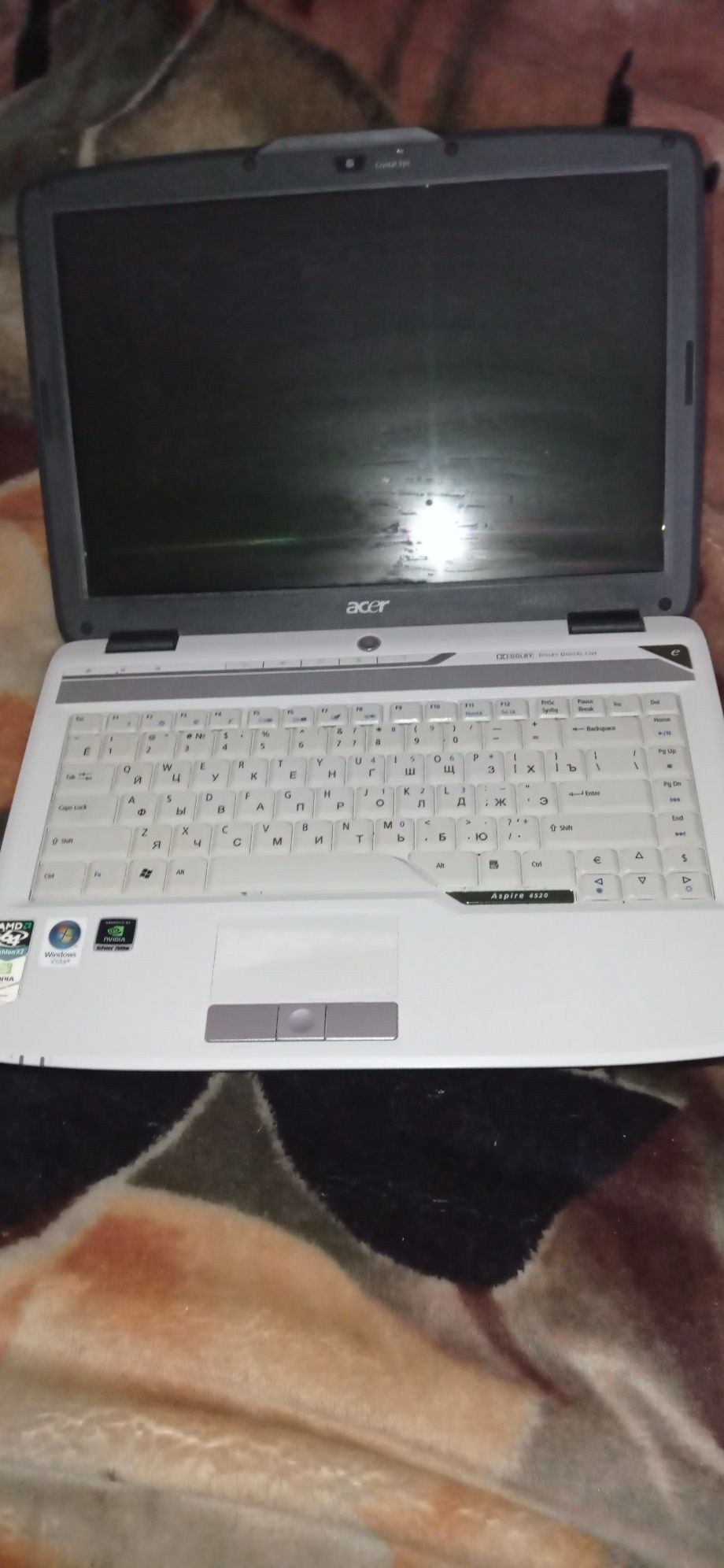 Ноутбук  Acer Aspire 4520 series запчасти