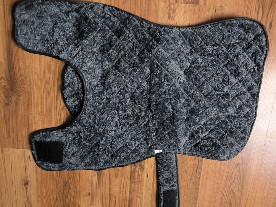 Kurtka jesień-zima dla psa M różowa średnia duża ocieplana odblaski